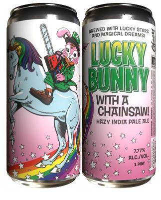 Lucky Bunny - with a Chainsaw!